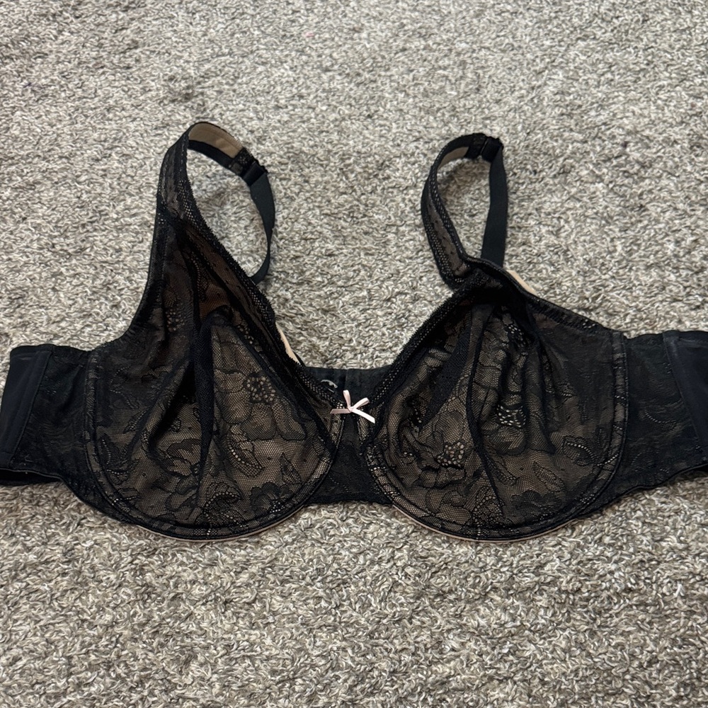 Cacique Modern Lace Covered UL FC Bra - Picture 1 of 3